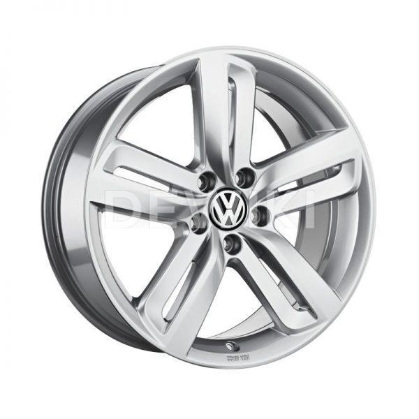 Диск литой R18 Volkswagen, Milagro Sterling Silver, 8J x 18 ET44 Диск литой R18 Volkswagen, Milagro Sterling Silver, 8J x 18 ET44
