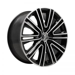 Диск литой R18 Volkswagen, Vicenza Black Glossy, 8J x 18 ET44 Диск литой R18 Volkswagen, Vicenza Black Glossy, 8J x 18 ET44