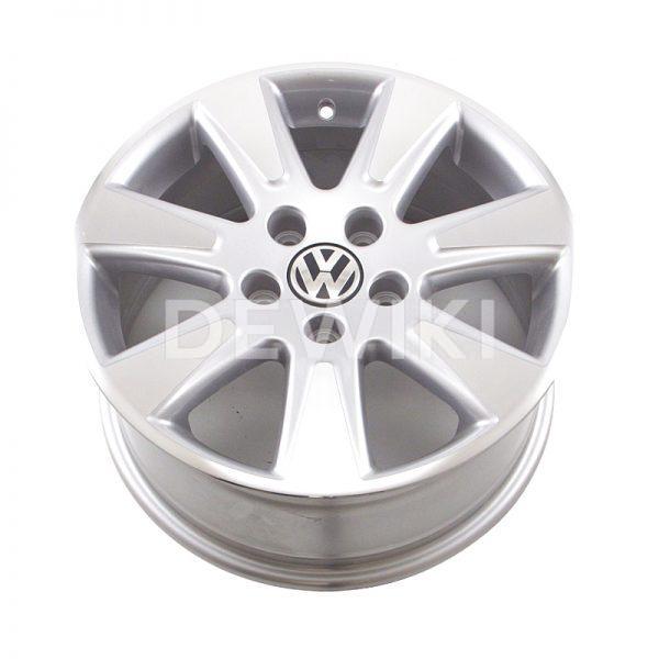 Диск литой R16 Volkswagen Passat, Catalunya Brilliant Silver, 7,0J x 16 ET45 Диск литой R16 Volkswagen Passat, Catalunya Brilliant Silver, 7,0J x 16 ET45