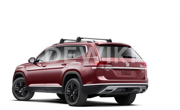 Багажные дуги Volkswagen Teramont, для автомобилей с релингом крыши Багажные дуги Volkswagen Teramont, для автомобилей с релингом крыши