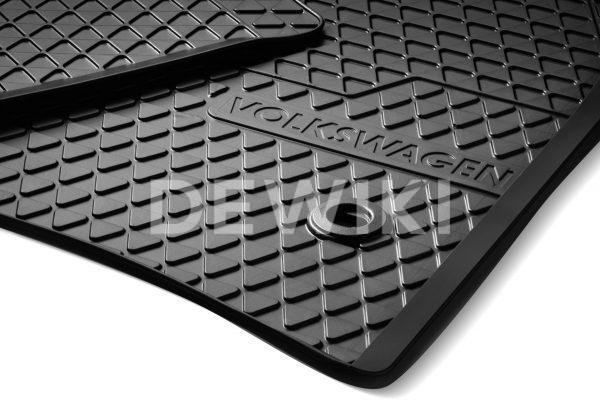 Коврики в салон Volkswagen Phaeton с 2010 года, резиновые задние Коврики в салон Volkswagen Phaeton с 2010 года, резиновые задние