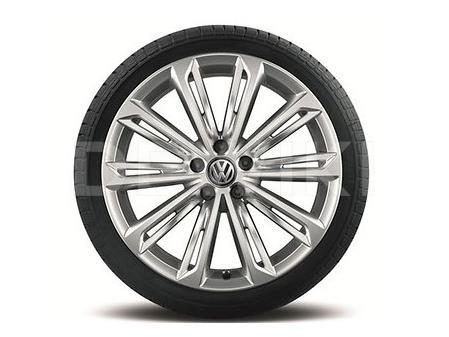 Летнее колесо в сборе VW Passat в дизайне Verona, 235/40 R 19 96Y XL, Silver, 8.0J x 19 ET44 Летнее колесо в сборе VW Passat в дизайне Verona, 235/40 R 19 96Y XL, Silver, 8.0J x 19 ET44