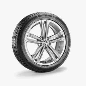 Зимнее колесо в сборе VW Arteon в дизайне Sebring, 245/45 R18 96V, Galvano gray Metallic, 8.0J x 18 ET40 Зимнее колесо в сборе VW Arteon в дизайне Sebring, 245/45 R18 96V, Galvano gray Metallic, 8.0J x 18 ET40