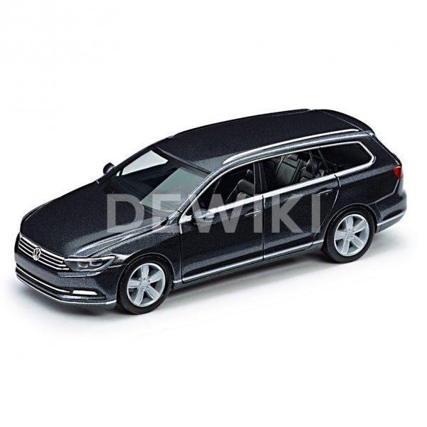 Модель в миниатюре 1:87 Volkswagen Passat B8 Variant, Indium grey Metallic Модель в миниатюре 1:87 Volkswagen Passat B8 Variant, Indium grey Metallic