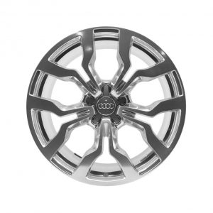 Алюминиевый литой диск R19 дизайн 10 Y-образных спиц Audi Exclusive, Polished, 8,5J x 19 ET42 Алюминиевый литой диск R19 дизайн 10 Y-образных спиц Audi Exclusive, Polished, 8,5J x 19 ET42