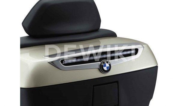Хромированная отделка крышки верхнего кофра BMW R 1200 RT / K 1600 GT 2010-2018 год