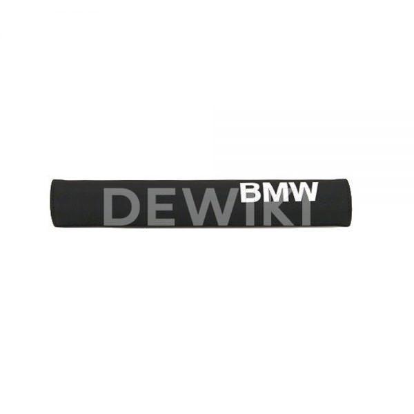 Мягкая накладка на траверсу руля BMW R 1200 GS / Adventure 2003-2014 год, черная / белая