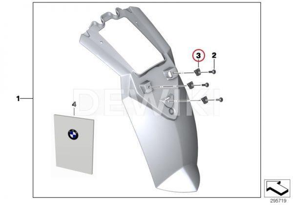 Потайная гайка М5 BMW Потайная гайка М5 BMW