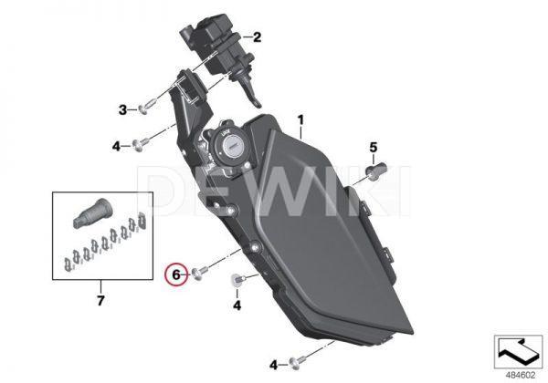 Винт М5х25 BMW Винт М5х25 BMW