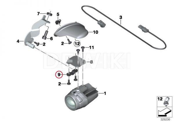 Нижняя зажимная планка BMW K 1600 GT / GTL / Bagger 2010-2019 год Нижняя зажимная планка BMW K 1600 GT / GTL / Bagger 2010-2019 год