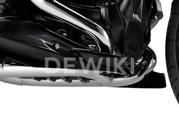 Пластиковый спойлер двигателя BMW R 1200 RS 2014-2019 год, Black Storm Metallic, правый