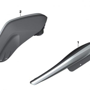 Хромированный обтекатель BMW K 1600 GTL / Bagger 2016-2019, правый Хромированный обтекатель BMW K 1600 GTL / Bagger 2016-2019, правый