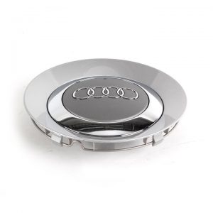 Колпачок ступицы колеса Audi A3, A4, A6, серый металлик Колпачок ступицы колеса Audi A3, A4, A6, серый металлик