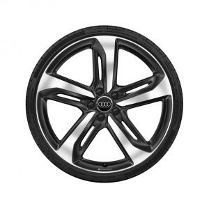 Летнее колесо в сборе Audi A6/S6, Black-gloss finish, 265/30 R21 96Y XL, 9,5J x 21 ET46 Летнее колесо в сборе Audi A6/S6, Black-gloss finish, 265/30 R21 96Y XL, 9,5J x 21 ET46