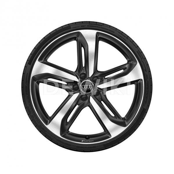 Летнее колесо в сборе Audi A6/S6, Black-gloss finish, 265/30 R21 96Y XL, 9,5J x 21 ET46 Летнее колесо в сборе Audi A6/S6, Black-gloss finish, 265/30 R21 96Y XL, 9,5J x 21 ET46