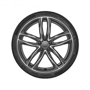Летнее колесо в сборе Audi A6/S6, Matt titanium high-gloss, 255/35 R20 97Y XL, 8,5J x 20 ET43