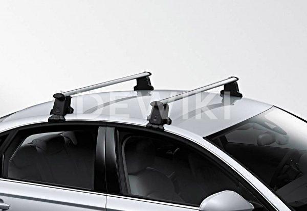 Багажные дуги Audi A6 / S6 Limousine (4G/C7) с 2011 года, для автомобилей без релинга крыши Багажные дуги Audi A6 / S6 Limousine (4G/C7) с 2011 года, для автомобилей без релинга крыши