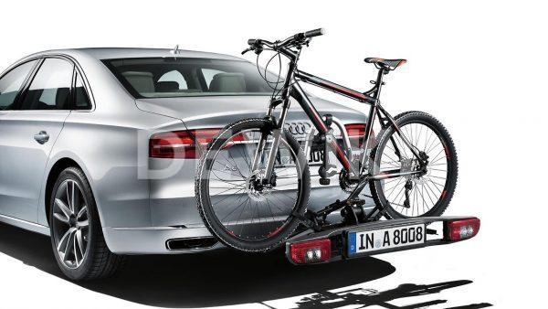 Багажник Audi для перевозки велосипедов на тягово-сцепном устройстве