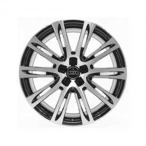 Кованый алюминиевый диск R20 дизайн 10 двойных спиц Audi, Anthracite / Polished, 9,0J x 20 ET37 Кованый алюминиевый диск R20 дизайн 10 двойных спиц Audi, Anthracite / Polished, 9,0J x 20 ET37