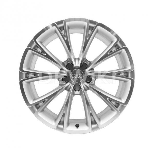 Алюминиевый литой диск R19 дизайн 10 Y-образных спиц Audi, Silvery Polished, 9,0J x 19 ET33 Алюминиевый литой диск R19 дизайн 10 Y-образных спиц Audi, Silvery Polished, 9,0J x 19 ET33