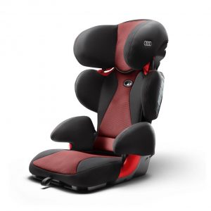 Автомобильное детское кресло Audi Youngster plus, до 36кг, Misano red/Black