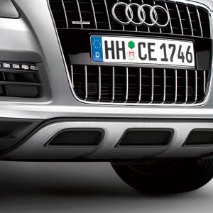 Передний фартук Offroad Audi Q7 (4L), с защитным брусом из нержавеющей стали Передний фартук Offroad Audi Q7 (4L), с защитным брусом из нержавеющей стали