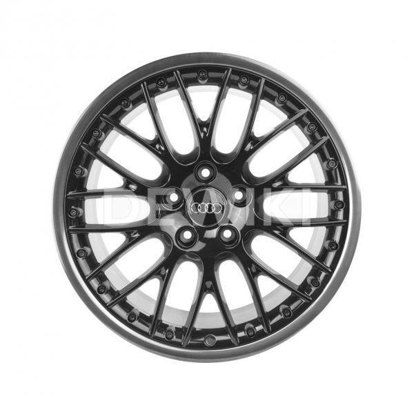 Алюминиевый литой диск R20 в 20-спицевом дизайне Audi, Black, 10,0J x 20 ET44 Алюминиевый литой диск R20 в 20-спицевом дизайне Audi, Black, 10,0J x 20 ET44