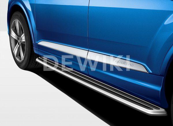 Боковая подножка Audi Q7 (4M), левая сторона Боковая подножка Audi Q7 (4M), левая сторона