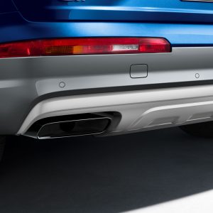 Нижняя часть заднего бампера Audi Q7 (4M), для автомобилей с системой помощи при парковке