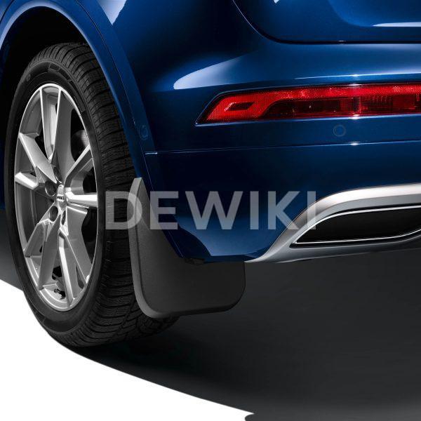 Брызговики задние Audi Q8, для автомобилей с пакетом S-Line Брызговики задние Audi Q8, для автомобилей с пакетом S-Line