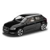 Модель в миниатюре Audi A3, Phantom black, масштаб 1:43