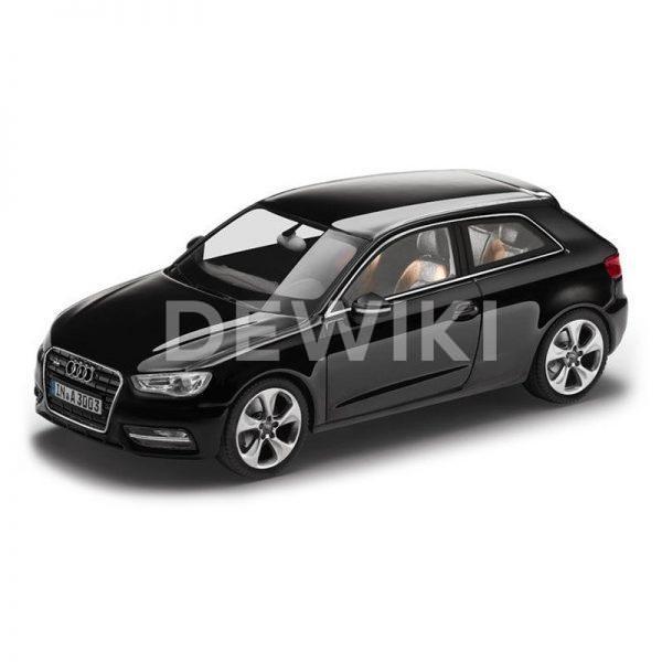 Модель в миниатюре Audi A3, Phantom black, масштаб 1:43 Модель в миниатюре Audi A3, Phantom black, масштаб 1:43