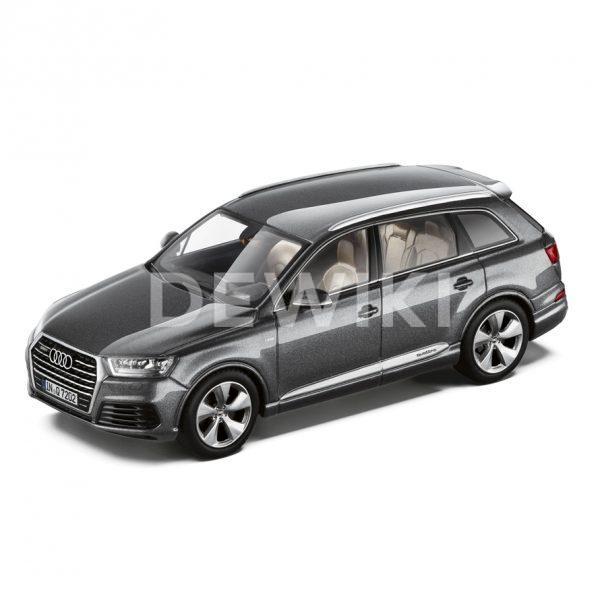 Модель в миниатюре Audi Q7, Graphite Grey, масштаб 1:43