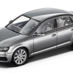 Модель в миниатюре Audi A4, Floret silver, масштаб 1:43