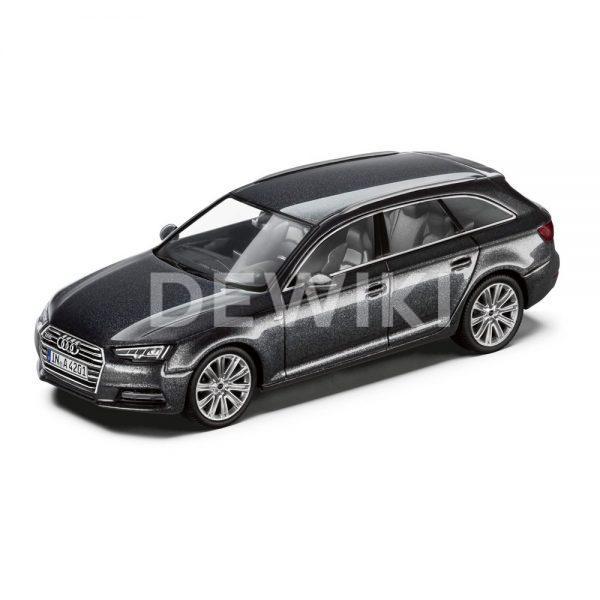Модель в миниатюре Audi A4 Avant, Daytona Grey, масштаб 1:43