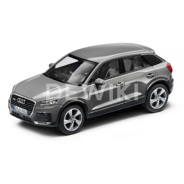 Модель в миниатюре Audi Q2, Quantum Grey, масштаб 1:43