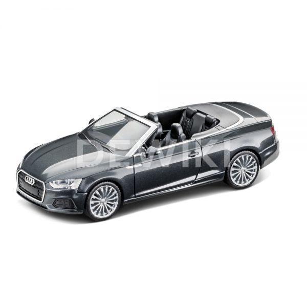 Модель в миниатюре Audi A5 Cabriolet, Manhattangrau, масштаб 1:87 Модель в миниатюре Audi A5 Cabriolet, Manhattangrau, масштаб 1:87