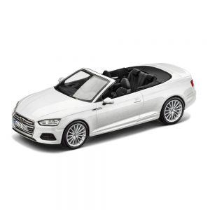 Модель в миниатюре Audi A5 Convertible, Glacier White, масштаб 1:43