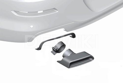 Накладка заднего бампера BMW M Performance F11 5 серия Накладка заднего бампера BMW M Performance F11 5 серия