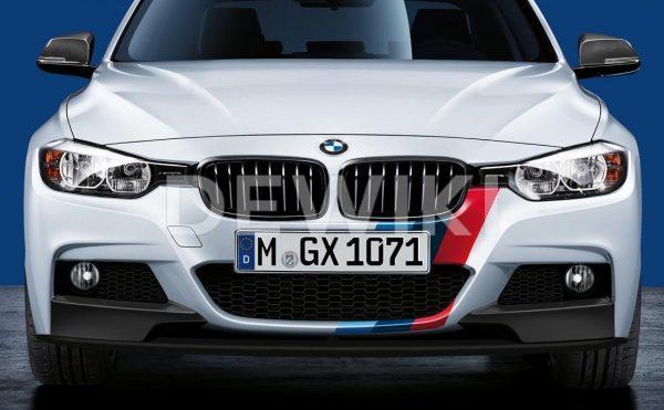 Передняя и задняя полосы BMW M Performance F30 3 серия