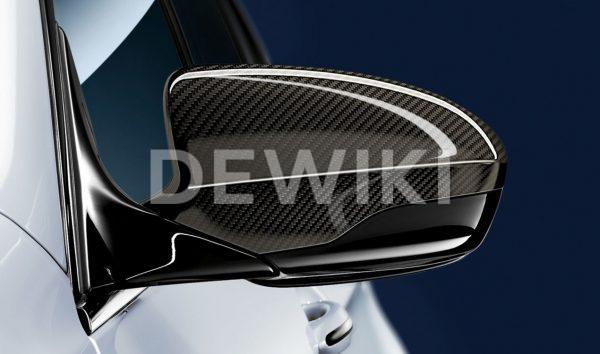 Левая карбоновая крышка наружных зеркал заднего вида BMW M Performance F10 M5 Левая карбоновая крышка наружных зеркал заднего вида BMW M Performance F10 M5