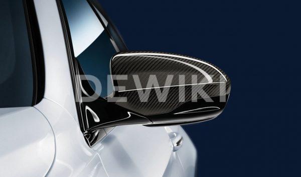 Левая карбоновая крышка наружных зеркал заднего вида BMW M Performance F12/F13/F06 M6 Левая карбоновая крышка наружных зеркал заднего вида BMW M Performance F12/F13/F06 M6