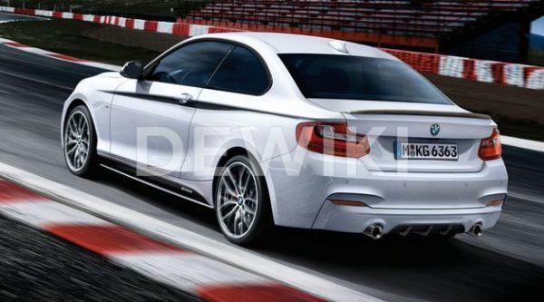 Акцентные полосы BMW M Performance F21/F23/F22 1 и 2 серия Акцентные полосы BMW M Performance F21/F23/F22 1 и 2 серия