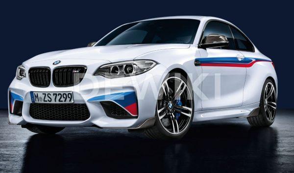Гоночные полосы BMW M Performance F87 M2 Гоночные полосы BMW M Performance F87 M2