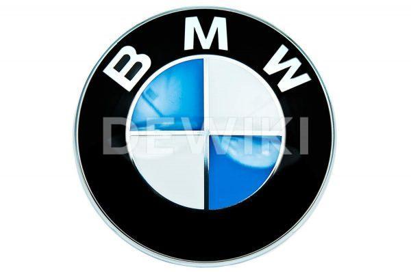 Эмблема BMW на большой центральный кофр 49 литров Эмблема BMW на большой центральный кофр 49 литров