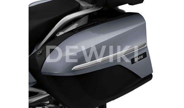 Хромированная отделка бокового кофра BMW R 1200 RT / K 1600 GT 2010-2018 год, левая Хромированная отделка бокового кофра BMW R 1200 RT / K 1600 GT 2010-2018 год, левая