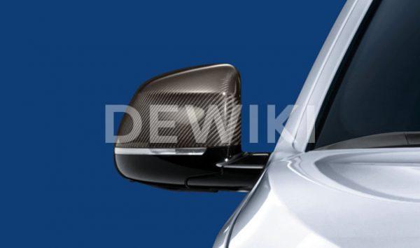 Правая карбоновая крышка наружных зеркал заднего вида BMW M Performance F25/F26/F15/F16 X3, X4, X5, X6