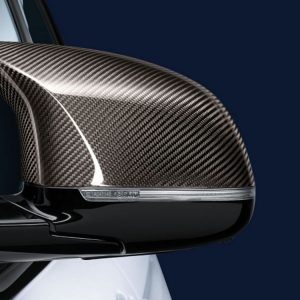 Левая карбоновая крышка наружных зеркал заднего вида BMW M Performance F15/F85/F16/F86 X5 M и X6 M