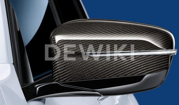 Левая карбоновая крышка наружных зеркал заднего вида BMW M Performance G30/G31/G11/G12/G15