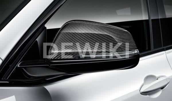 Левая карбоновая крышка наружных зеркал заднего вида BMW M Performance F46/F45/F48 2 серия и X1